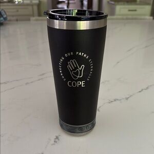 Black COPE Speaker Insulated Tumbler (New)